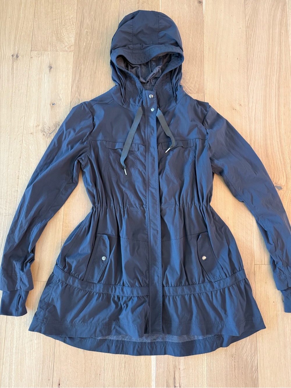 Lululemon Women's Gray Apres Practice Anorak Jacket Size 10